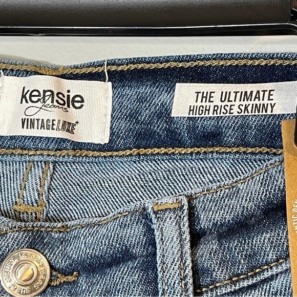 Kenzie Jeans The Ultimate High Rise Skinny Pippa Botanical Size 8/29 - Picture 5 of 7